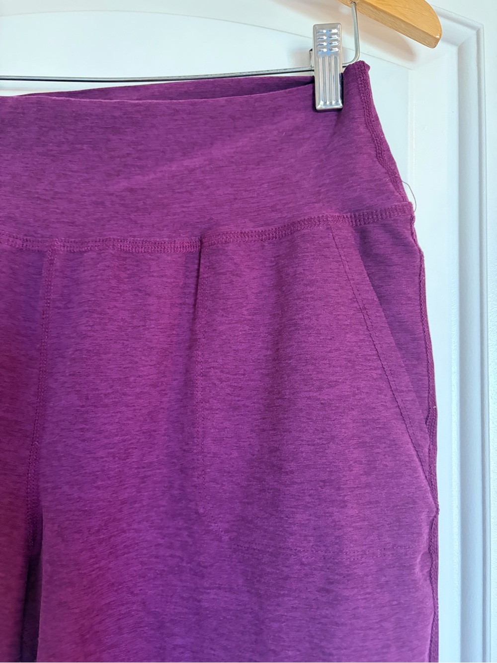 Beyond yoga spacedye everyday joggers and full zip. Purple, L. EUC. 2 pieces! - Picture 4 of 16